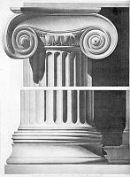 Кольцо COLUMN - срез ствола античной колонны.