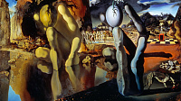 "Метаморфозы Нарцисса", Сальвадор Дали, 1937 г. 