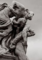 Скульптурная группа «Жертвоприношение”. Витториано, Рим. Leonardo Bistolfi.