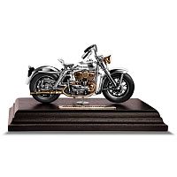 Модель мотоцикла HARLEY DAVIDSON золотая