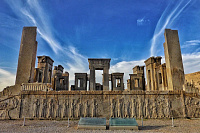 Входные порталы Персеполя, столицы персидской империи. 5-3 век до н.э